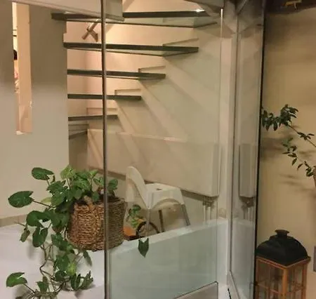 Evangelia3 Attic With Amazing View Patio Apartment