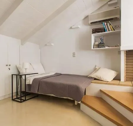 Apartment Evangelia3 Attic With Amazing View Patio Athens