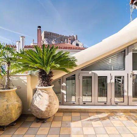 Evangelia3 Attic With Amazing View Patio *