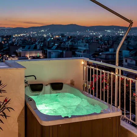 Rooftops Of - Vathi Jacuzzi & View *