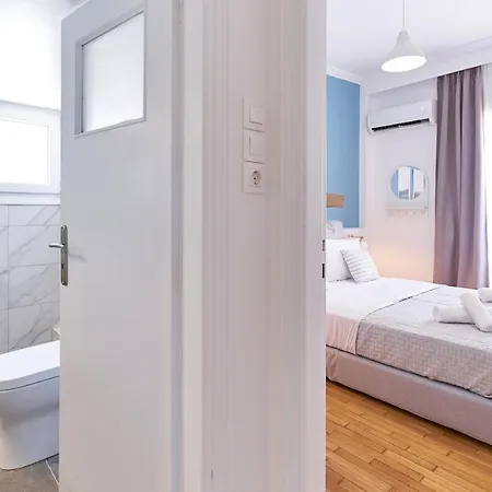 “blue Oasis” In The Heart Of Koukaki! Apartment *