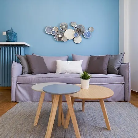 Apartment “blue Oasis” In The Heart Of Koukaki!