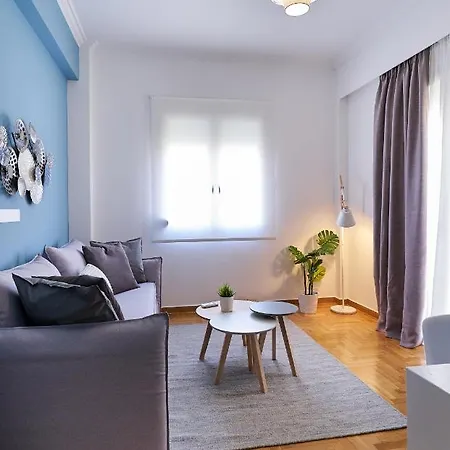 Apartment “blue Oasis” In The Heart Of Koukaki! *
