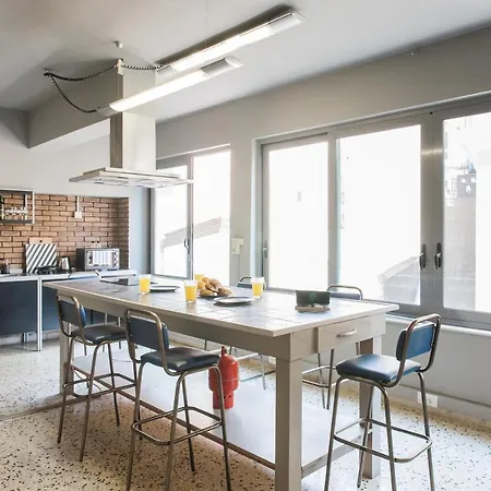 Apartment Artists' Favorite Spacious Loft Near Acropolis!!