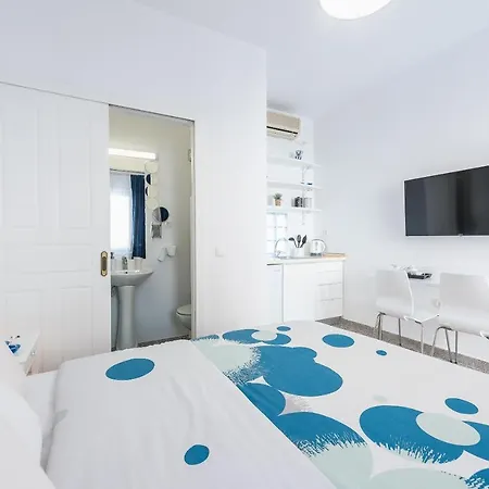 Apartment Blue Couple House Athen