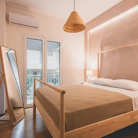 דירה 90m2 Luxury In The Heart Of - Living Stone Sunstone אתונה