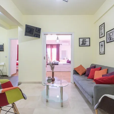 Superb Acropolis View 3bd In Historical Center Apartment
