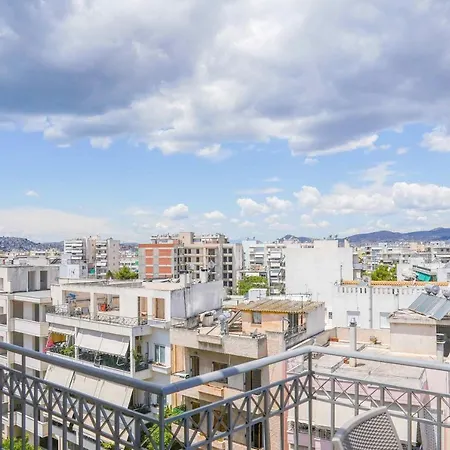 Lis153 By Smart Cozy - Floors With Amazing View - Available 24hr Athens