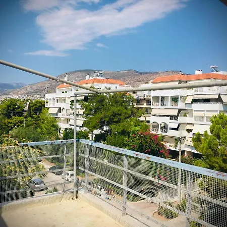 Lovely 50 Sq Penthouse & 25 Sq Balcony @ Glyfada