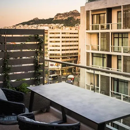 Athensthea Alpha Luxury Penthouse In Omonia 아파트 아테네