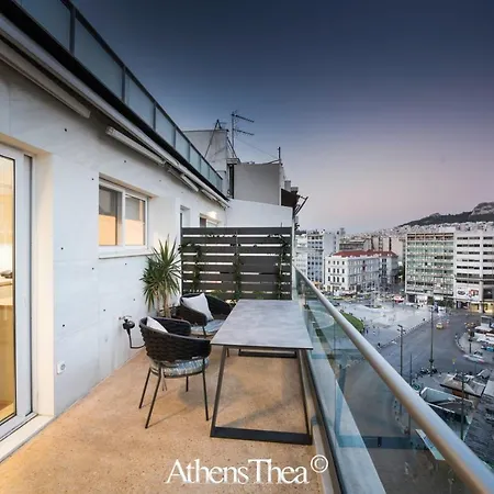 Athensthea Alpha Luxury Penthouse In Omonia 아파트