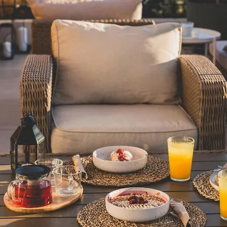 Luxury With Acropolis View Terrace And Jacuzzi In The Heart Of - Living Stone Azurite Appartement Athene