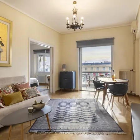Valaoritou 6os - An Aristocratic 1 Bedroom In The Hear Daire Atina