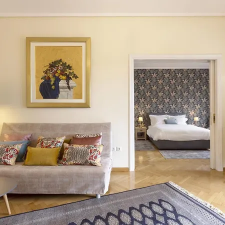 Apartment Valaoritou 6os - An Aristocratic 1 Bedroom In The Hear Athens
