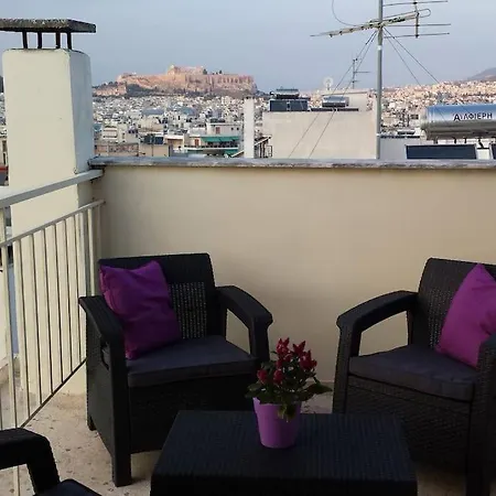 2 Level With Terrace And Acropolis View Apartment Athens