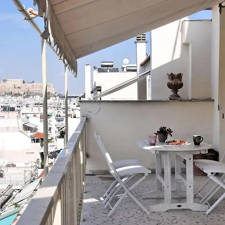 2 Level With Terrace And Acropolis View