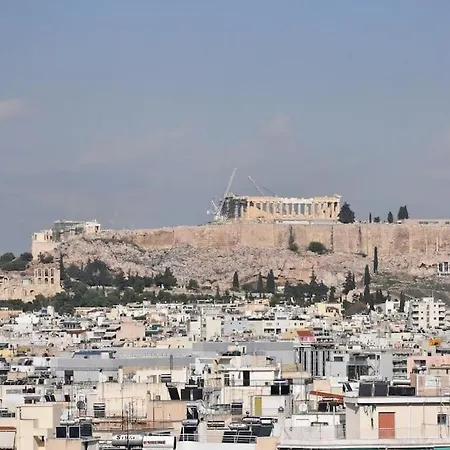 2 Level With Terrace And Acropolis View Apartment Athens