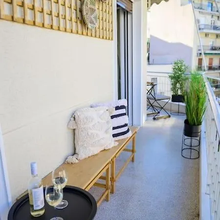 Boho Luxury 2 Bedroom Apartment, Acropolis Museum View * Athens