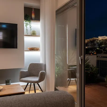 Acropolis Luxury Penthouses With Majestic Views Lejlighed Athen
