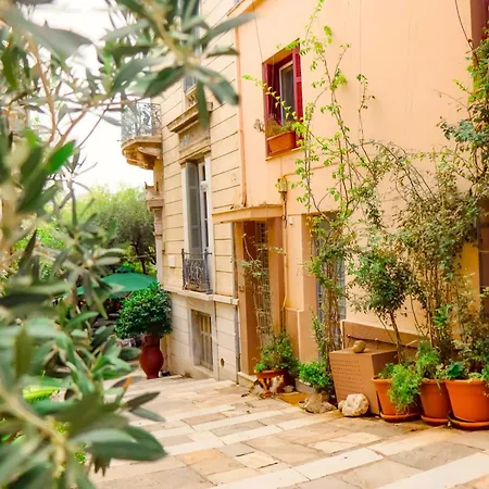 펜션 The Acropolis House Of Flowers~private Roof Garden