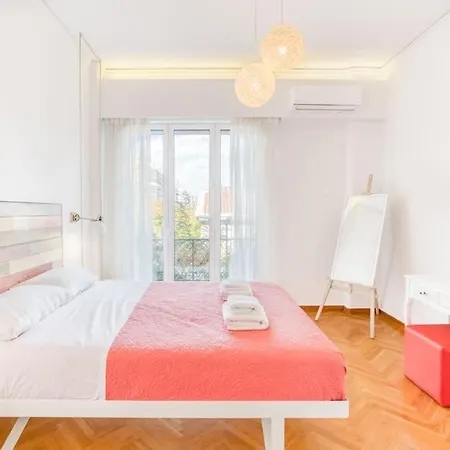 Spacious 4bed 4bath Flat Near Archaelogical Museum Apartment Athens