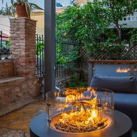 Majestic Overlooking Acropolis With Hot Tub Villa Athens