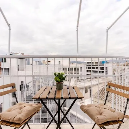 - Gem - Balcony With Acropolis View - Bright Spacious Flat