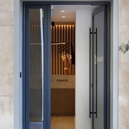 Ermass Modern Living Lägenhetshotell Aten