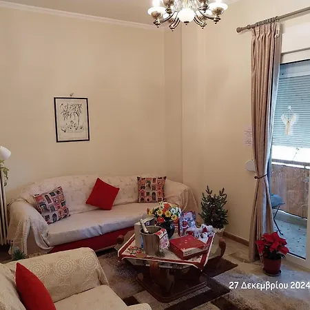 Lägenhet Cozy & Bright 50m From Subway -agios Antonios *