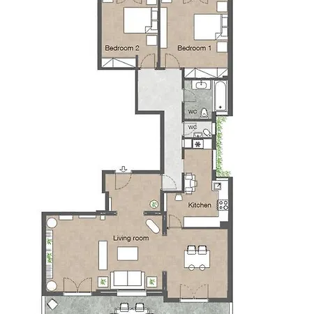 Lejlighed Athenstay Penthouse