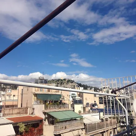 Private Apt. Acropolis View. Floor. Koukaki Affittacamere Atene