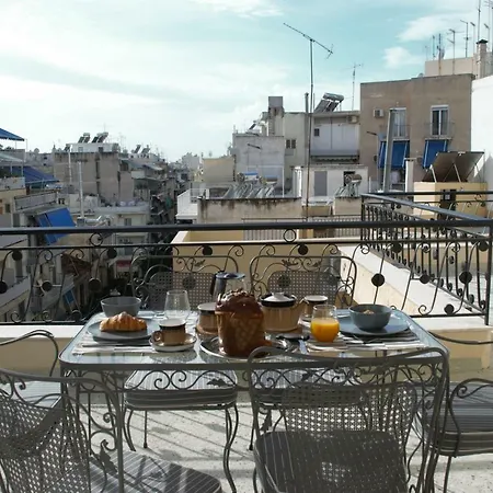 Lägenhet Soulis' Penthouse Near Acropolis Aten