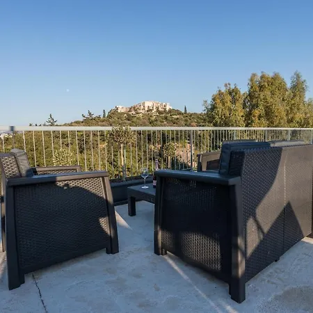 Apartment Iris Acropolis Terrace View
